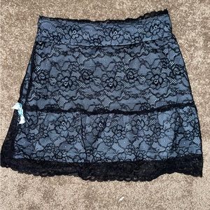 LACE MINI SKIRT GOTHIC CUTE